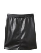 Skirt Fake Leather Tom Tailor Black