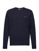 Reg Shield Ls T-Shirt GANT Navy