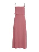 Vimilina Strap Maxi Dress - Noos Vila Pink