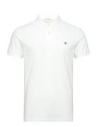 Slim Shield Ss Pique Polo GANT White