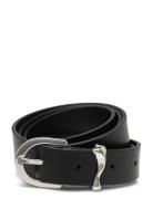 Ck Must Organic Loop Belt 25Mm Calvin Klein Black