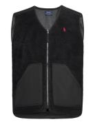 Wind-Blocking Hybrid Vest Polo Ralph Lauren Black