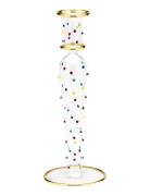 Confetti Glass Candle Holder Anna + Nina Patterned
