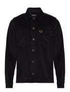 Cord Overshirt Fred Perry Black