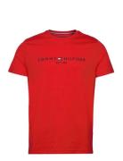 Tommy Logo Tee Tommy Hilfiger Red