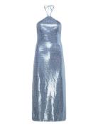 Melina Sequin Dress Hosbjerg Blue