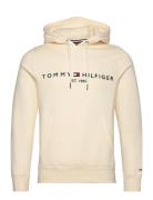 Tommy Logo Hoody Tommy Hilfiger Cream