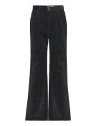 Pintucked Corduroy Flare Pant Polo Ralph Lauren Black