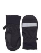 Mitten Water Repellent Stripe Lindex Black