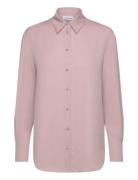 Recycled Cdc Relaxed Shirt Calvin Klein Pink
