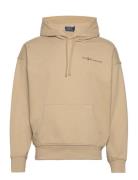 Relaxed Fit Logo Fleece Hoodie Polo Ralph Lauren Beige