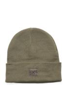 Knitted Beanie Fold Up School Lindex Khaki