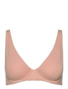 Bra Wire Tencel Lindex Beige