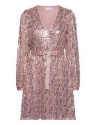 Dress Bella Sequinses Lindex Pink