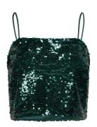 Top Sienna Sequins Lindex Green