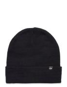 Knitted Beanie Fold Up Small K Lindex Black