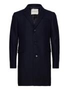 Classic Tailored Fit Wool Topcoat GANT Blue