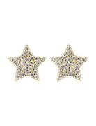 Star Crystal Earing By Jolima Gold