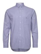 Reg Poplin Banker Shirt GANT Blue