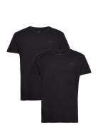 C-Neck T-Shirt 2-Pack GANT Black