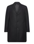 Recycled Wool Cashmere Coat Calvin Klein Black