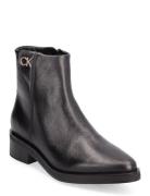 Tapered Block Heel Boot W/Hw 30 Calvin Klein Black