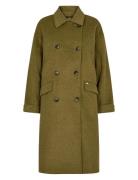 Mmvenice Wool Coat MOS MOSH Green
