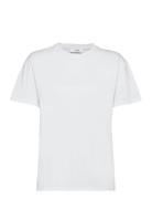 Liv Organic Logo Tee MSCH Copenhagen White