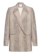 Jacket Kiss Python ROSEANNA Beige