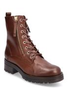 Laced Ankle Boot Gabor Brown