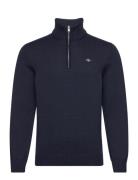 Casual Cotton Half Zip GANT Navy