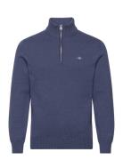 Casual Cotton Half Zip GANT Navy