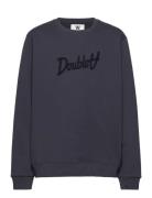 Rod Junior Aa Script Sweatshirt Wood Wood Blue