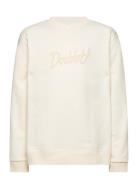 Rod Kids Aa Script Sweatshirt Wood Wood Cream