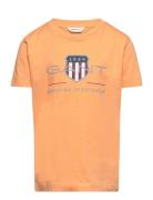 Archive Shield Ss T-Shirt GANT Orange