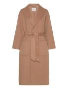 Handstitched Belted Coat GANT Beige