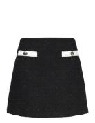 Tweed Mini Skirt Tommy Hilfiger Black