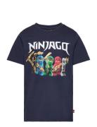 Lwtano 110 - T-Shirt S/S LEGO Kidswear Navy