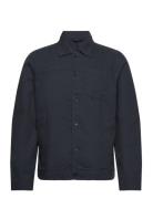 Cropped Length Overshirt Lindbergh Navy