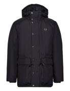 Padded Zip Jacket Fred Perry Black