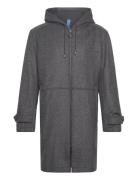 Paavo Wool Parka Coat FRENN Grey