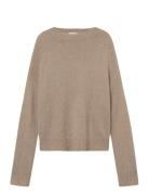 Florie Brushed Sweater Once Untold Beige