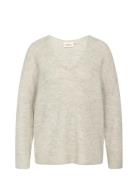 Jane V-Neck Pullover NORVIG Beige