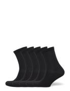 5-Pack Ladies Basic Socks NORVIG Black