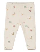 Pants Aop Sweat Minymo Cream