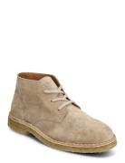 Slhricco Suede Chukka Boot Selected Homme Beige