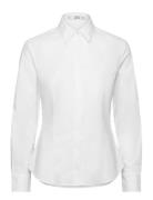 Fitted Cotton Shirt Mango White