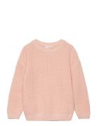 Reverse Knit Sweater Mango Pink