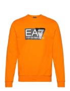 Sweatshirts EA7 Orange