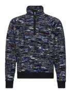 Jacquard Fleece Percival Navy